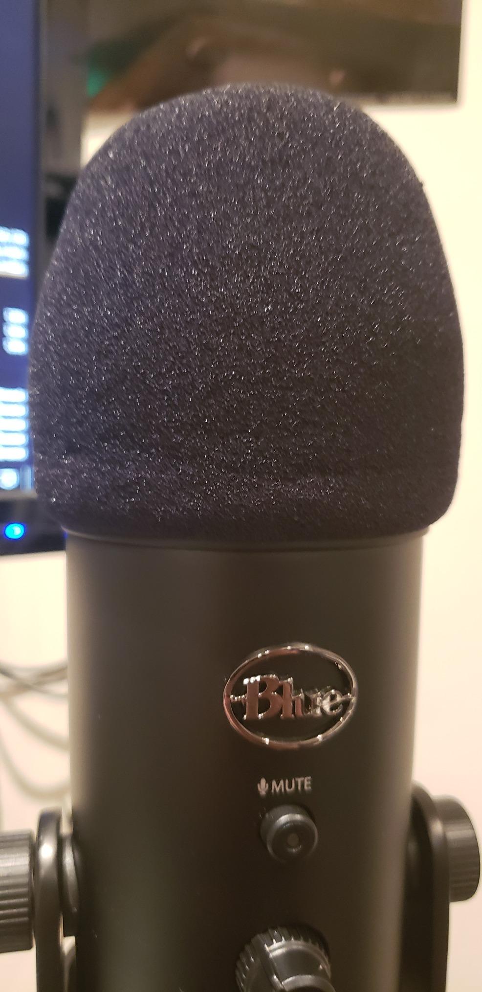 Blue Yeti Pop Filter Foam Mic Cover / Accessory for Blue Yeti Microphone customer photo 1