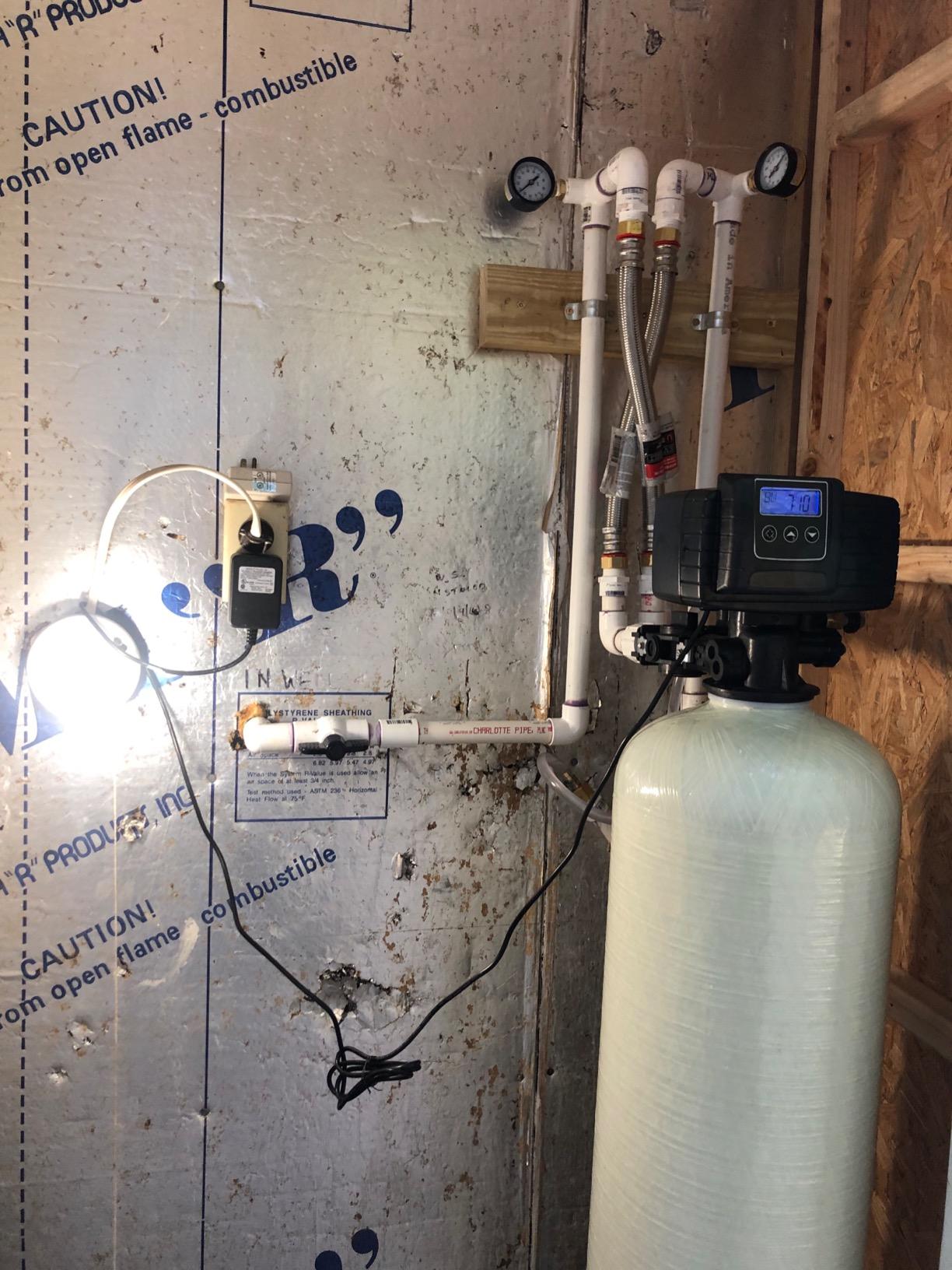 Air Injection Iron Eater Filter Great at Removing Iron Manganese, H2S Whole Home, Almond Series customer photo 1