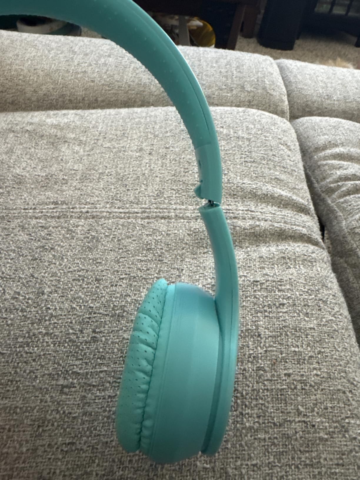 Kids Bluetooth Headphones Wireless 68 Hours,Safe Volume Limit 85/94dB Blue customer photo 1