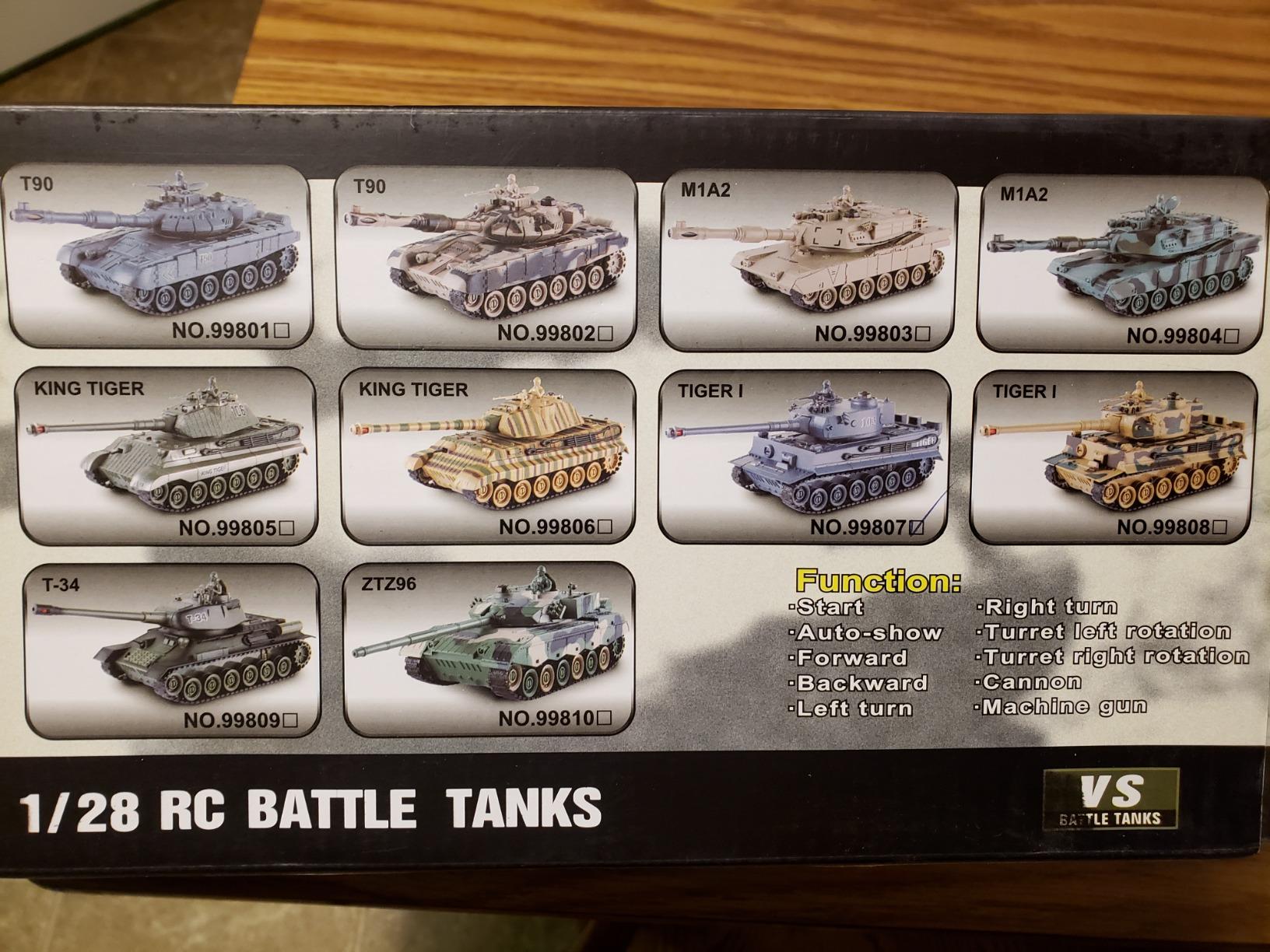 BEAURE Rc Tanks,1:28 WW2 German Tiger Army Tank Toys for Boys,9 Channels Remote Control Vehicles with Sound and Light,RC Military Toys for Kids Boys Girls(Gray) customer photo 2