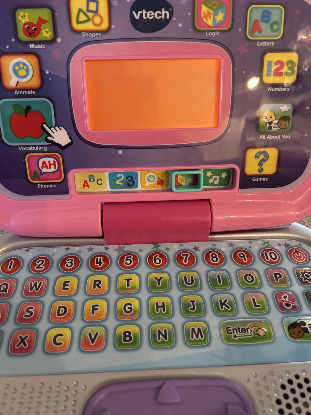 VTech Play Smart Preschool Laptop, Black customer photo 2