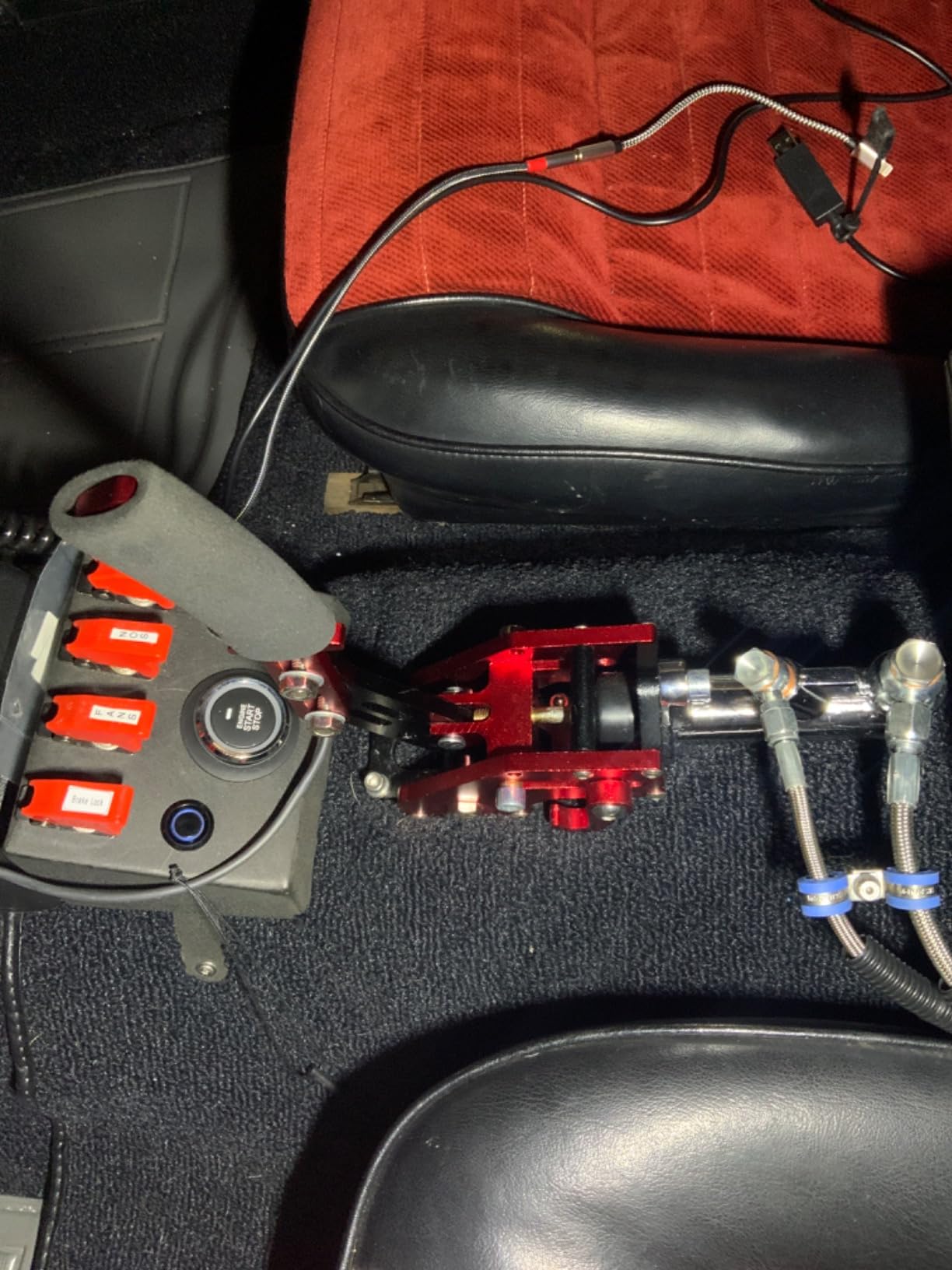 Sporacingrts Universal Hydraulic Handbrake Drift E-Brake Lever customer photo 1
