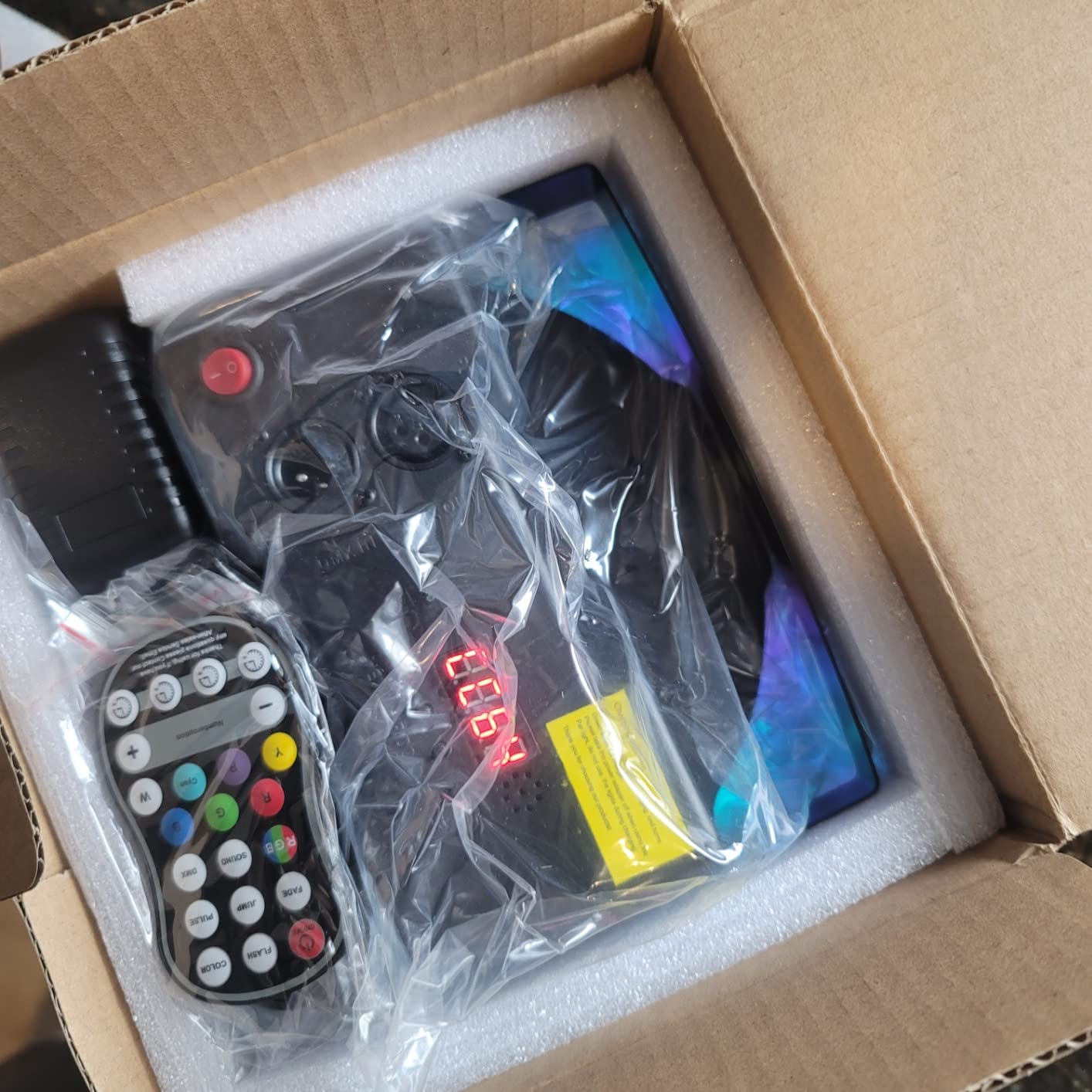 Rechargeable Stage Par Lights U`King RGB 36 LED Battery Powered Par Wireless Uplights with DMX and Remote Control Uplighting Light for DJ Disco Events Wedding Birthday Party Indoor Live Show Bar customer photo 1