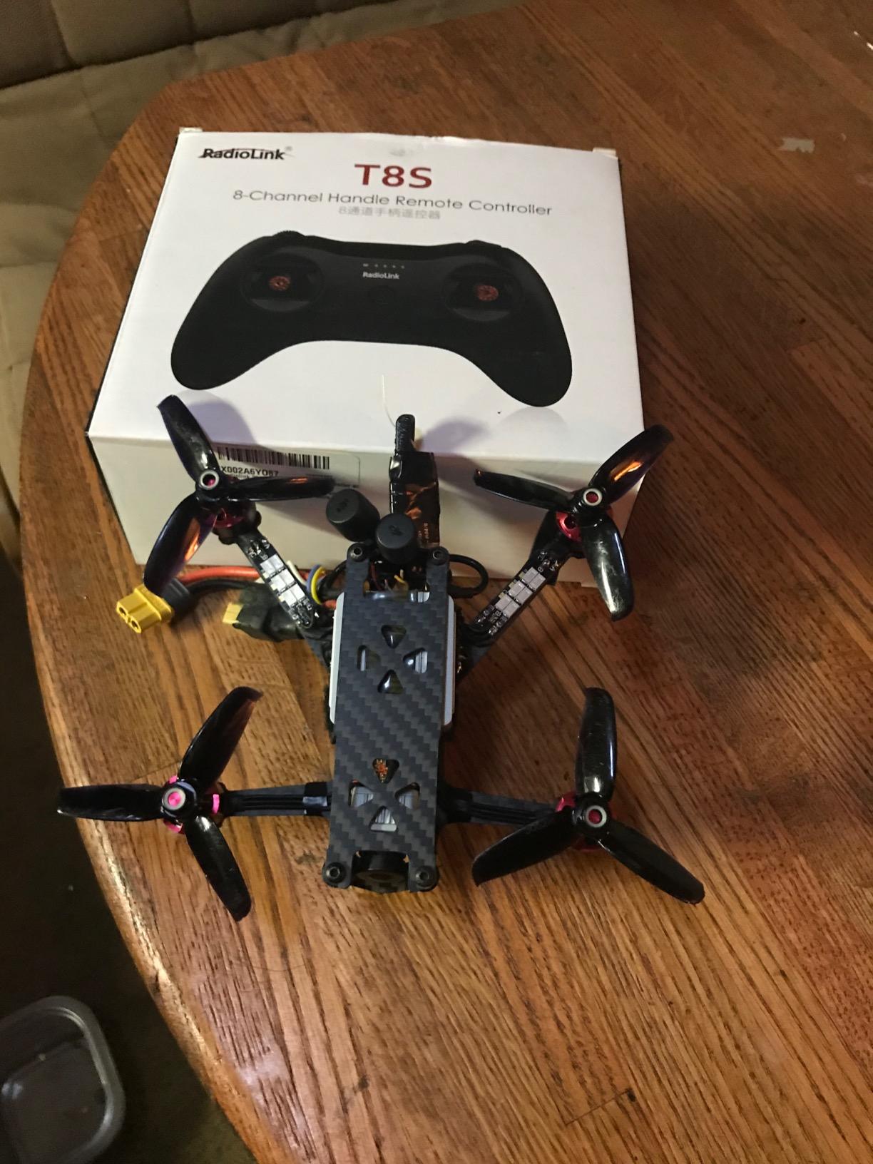 Radiolink T8S 8 Channels 2.4G Pocket RC Transmitter and R8EF Receiver customer photo 1