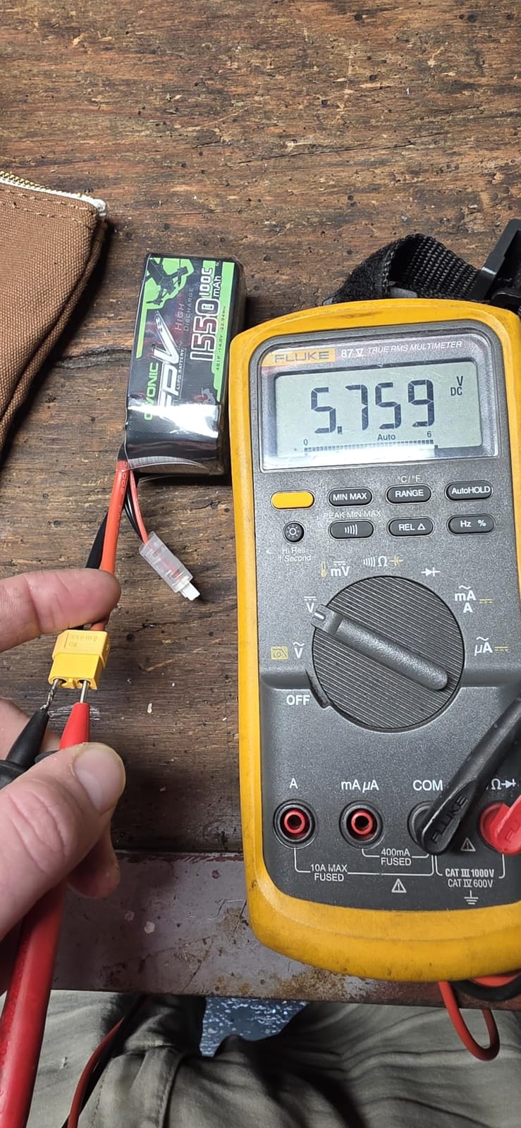 OVONIC 4s Lipo Battery 100C 1550mAh 14.8V Lipo Battery with XT60 Connector for RC FPV Racing Drone Quadcopter(2 Packs) customer photo 2