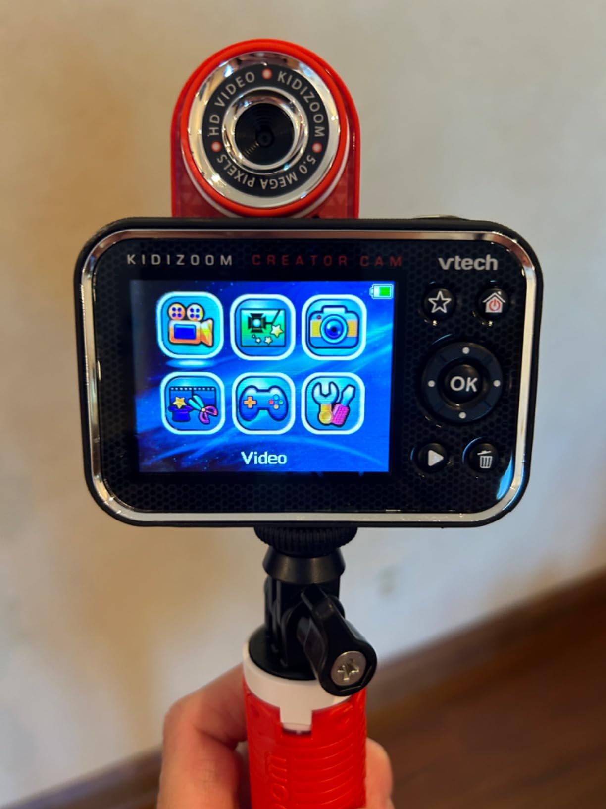 VTech KidiZoom Creator Cam, Red customer photo 2