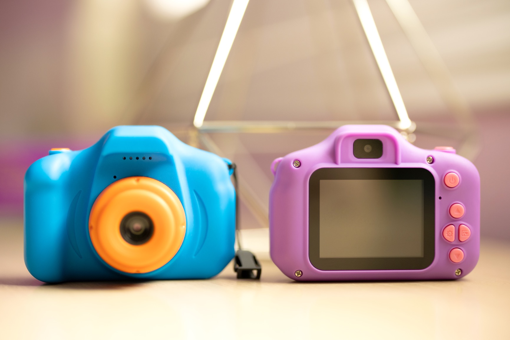 Seckton Upgraded Kids Selfie Camera, HD Digital Video Camera-Navy Blue customer photo 2