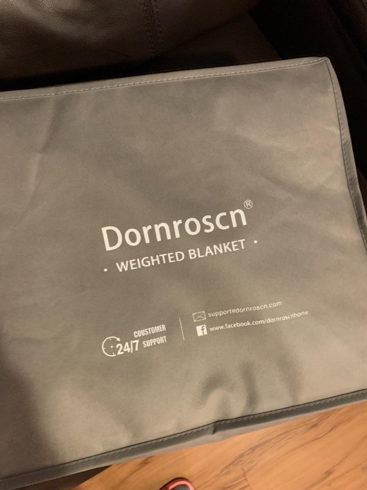 Dornroscn Cooling Queen Size Weighted Blanket 15lbs for Adult 60