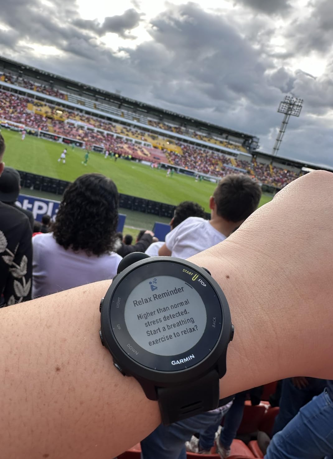 Garmin Forerunner 55 GPS Running Smartwatch, Black customer photo 2