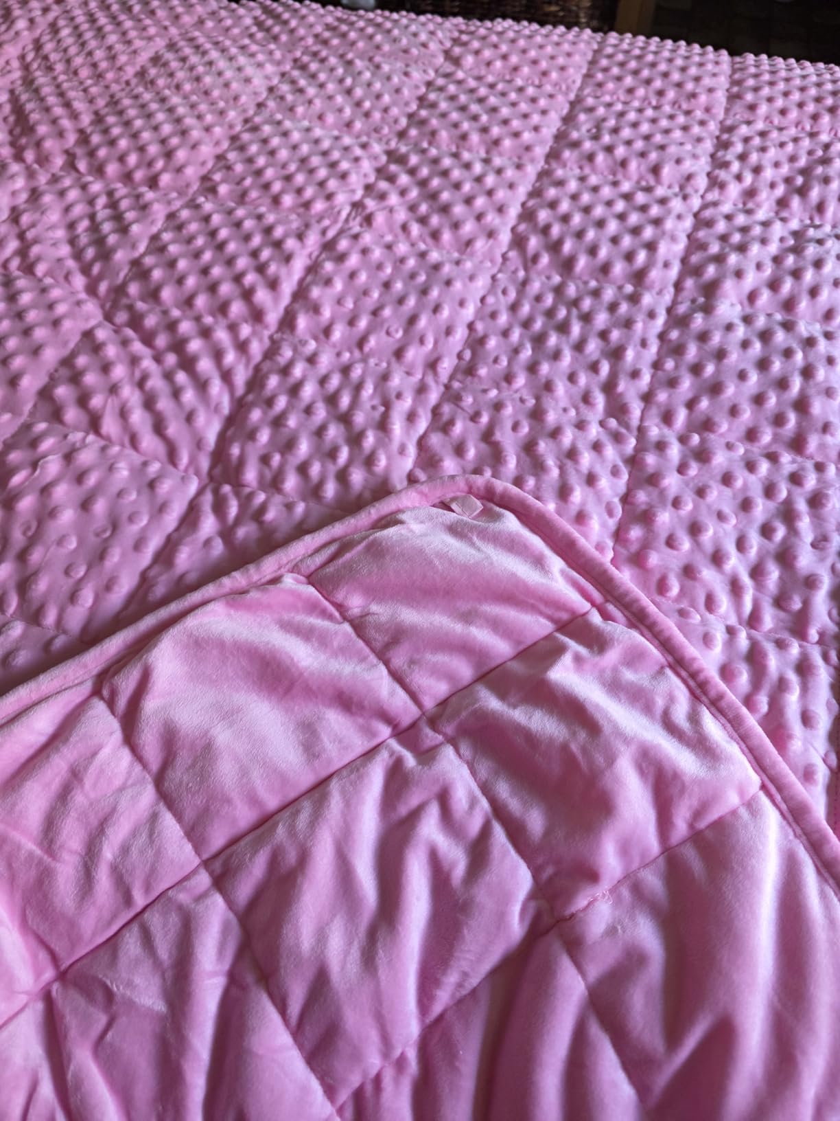 Topcee Weighted Blanket for Adults (15 lbs, 48