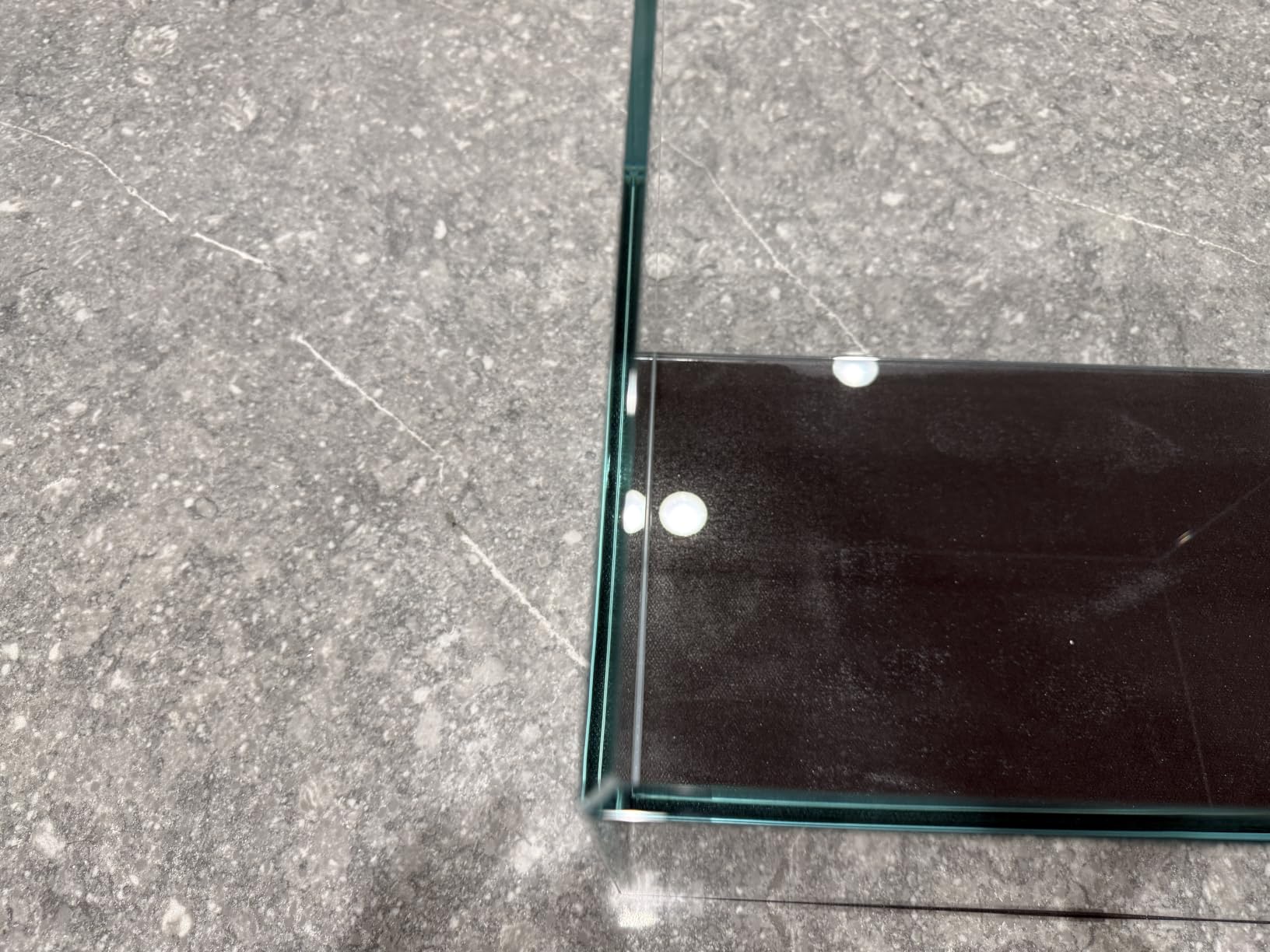 FZONE 10Gal Rimless Aquarium, Low Iron Glass, 45° Mitered Edges (S45-W30) customer photo 1