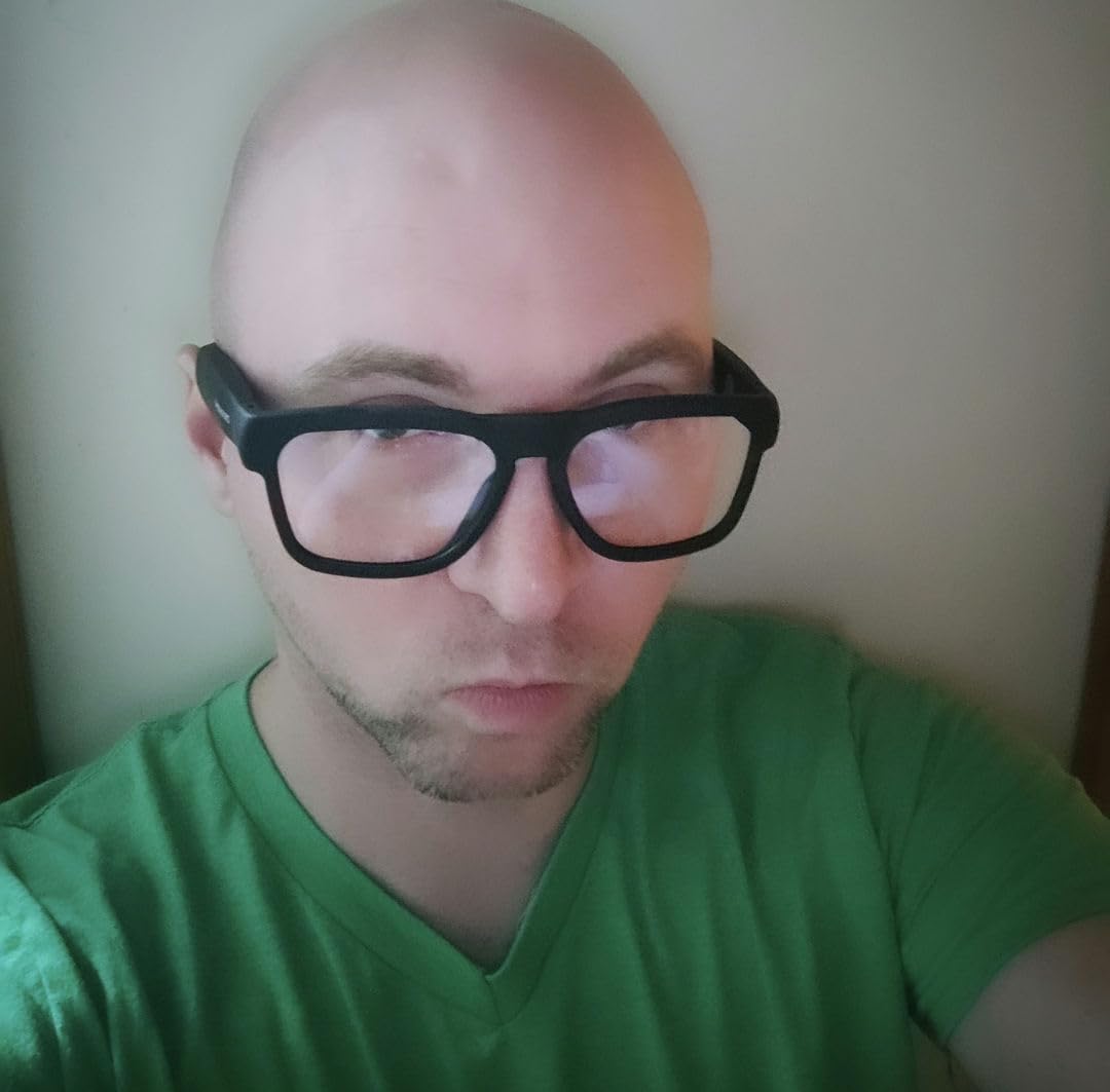 OhO Open Ear Smart Glasses, UV400 Z87.1 Lightweight Audio Bluetooth Glasses customer photo 2