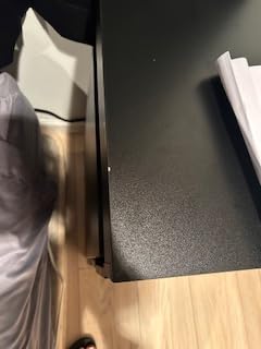 ADORNEVE Black Nightstand with Charging Station and LED Lights customer photo 2