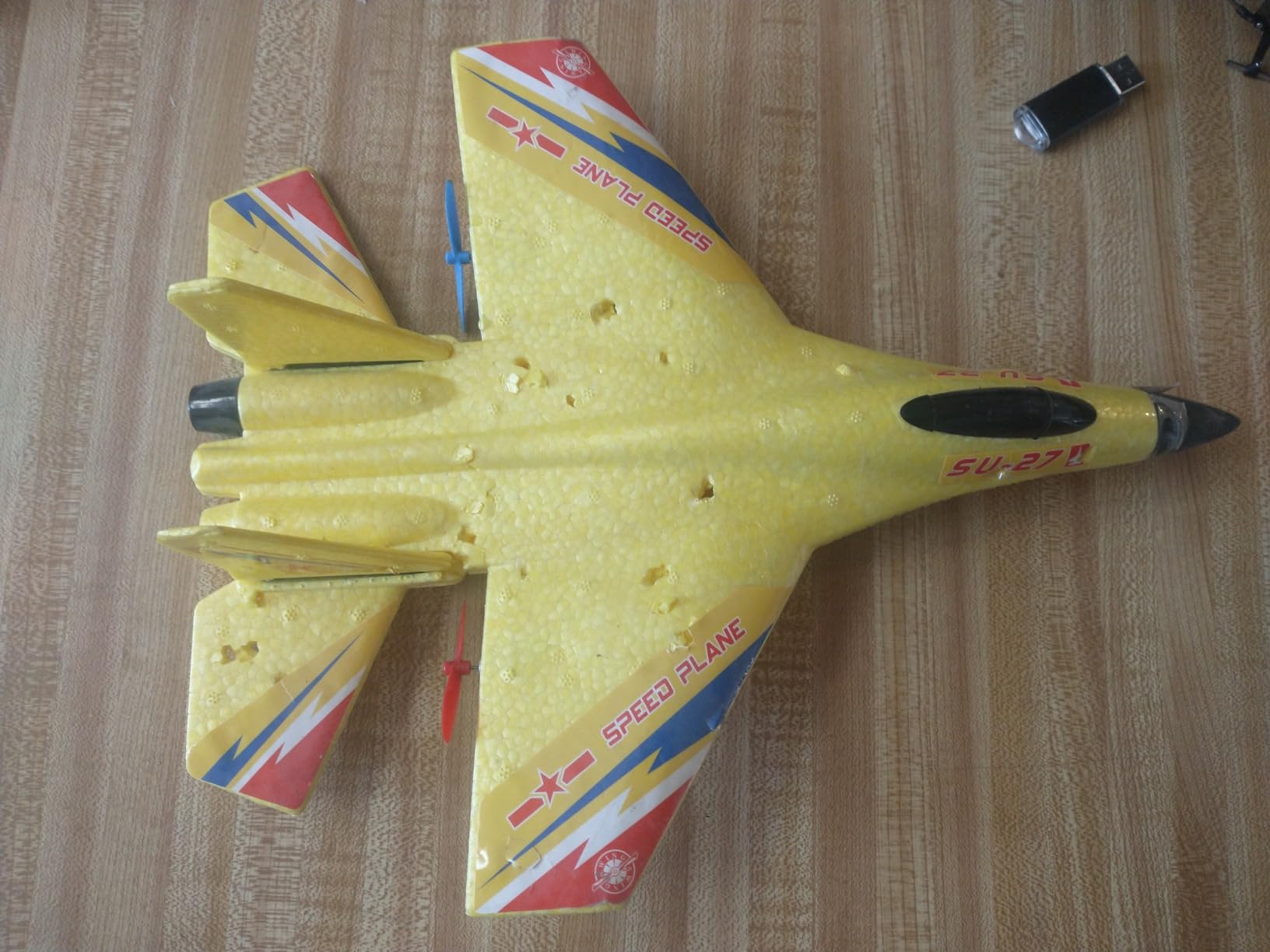 SU27 RC Fighter Plane Beginner Friendly RC Airplane 6-Axis Auto-Stabilizer Remote Control Glider Aircraft Ready to Fly Crash Resistant 2 Batteries customer photo 2
