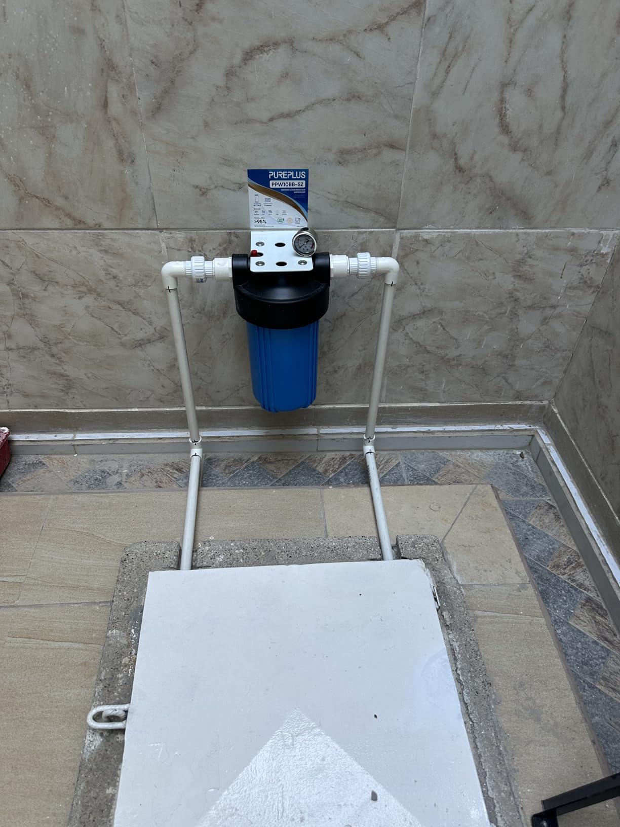PUREPLUS 1-Stage Whole House Water Filter, for Well Water customer photo 2