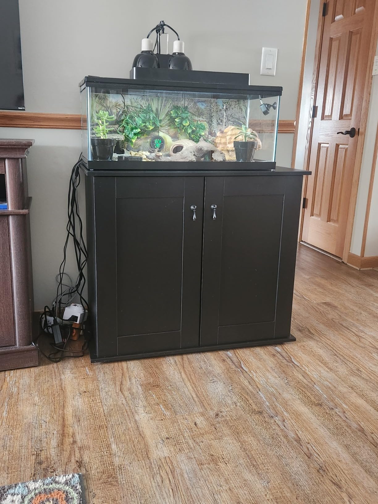 REPTI ZOO Reptile Terrarium Cabinet, Reptile and Amphibian Terrarium Stand 36
