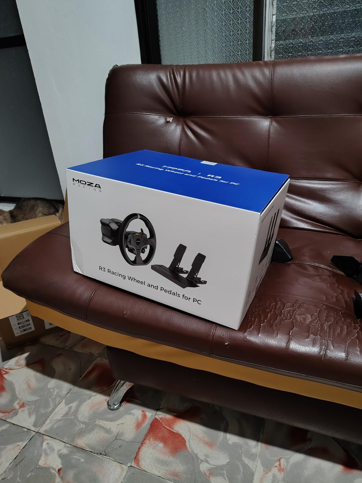 MOZA R3 Bundle Kit Direct Drive Servo base, Racing Wheel and Pedals for PC customer photo 2