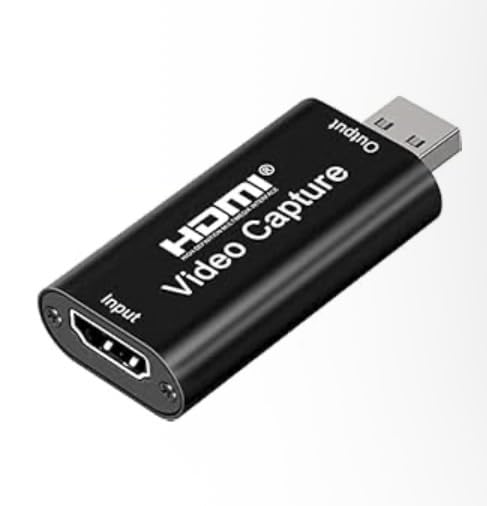 Audio Express AXHDCAP 4K HDMI Video Capture Card, Cam Link Card Game Audio Adapter HDMI to USB 2.0 Record Capture Device for Streaming, Live Broadcasting, Video Conference, Teaching, Gaming customer photo 1