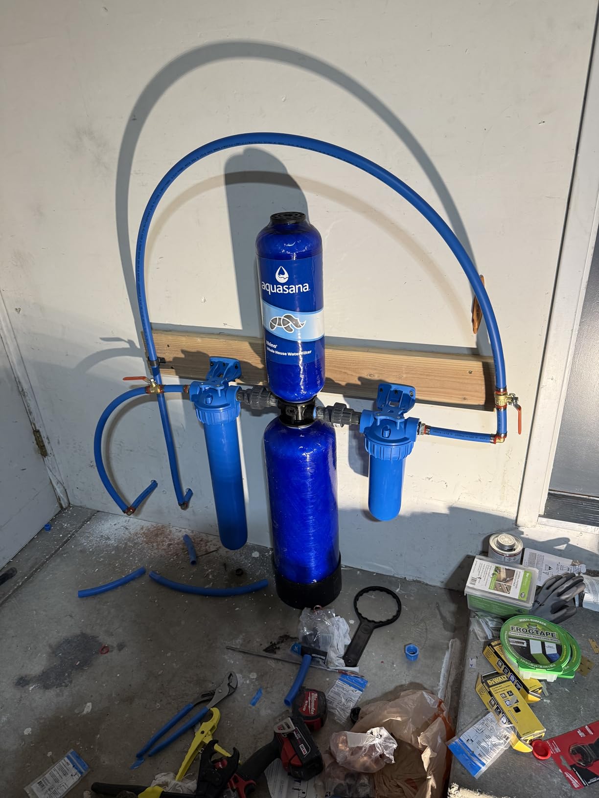 Aquasana Whole House Water Filter System | 1M Gal | Carbon & KDF | WH-1000 customer photo 2