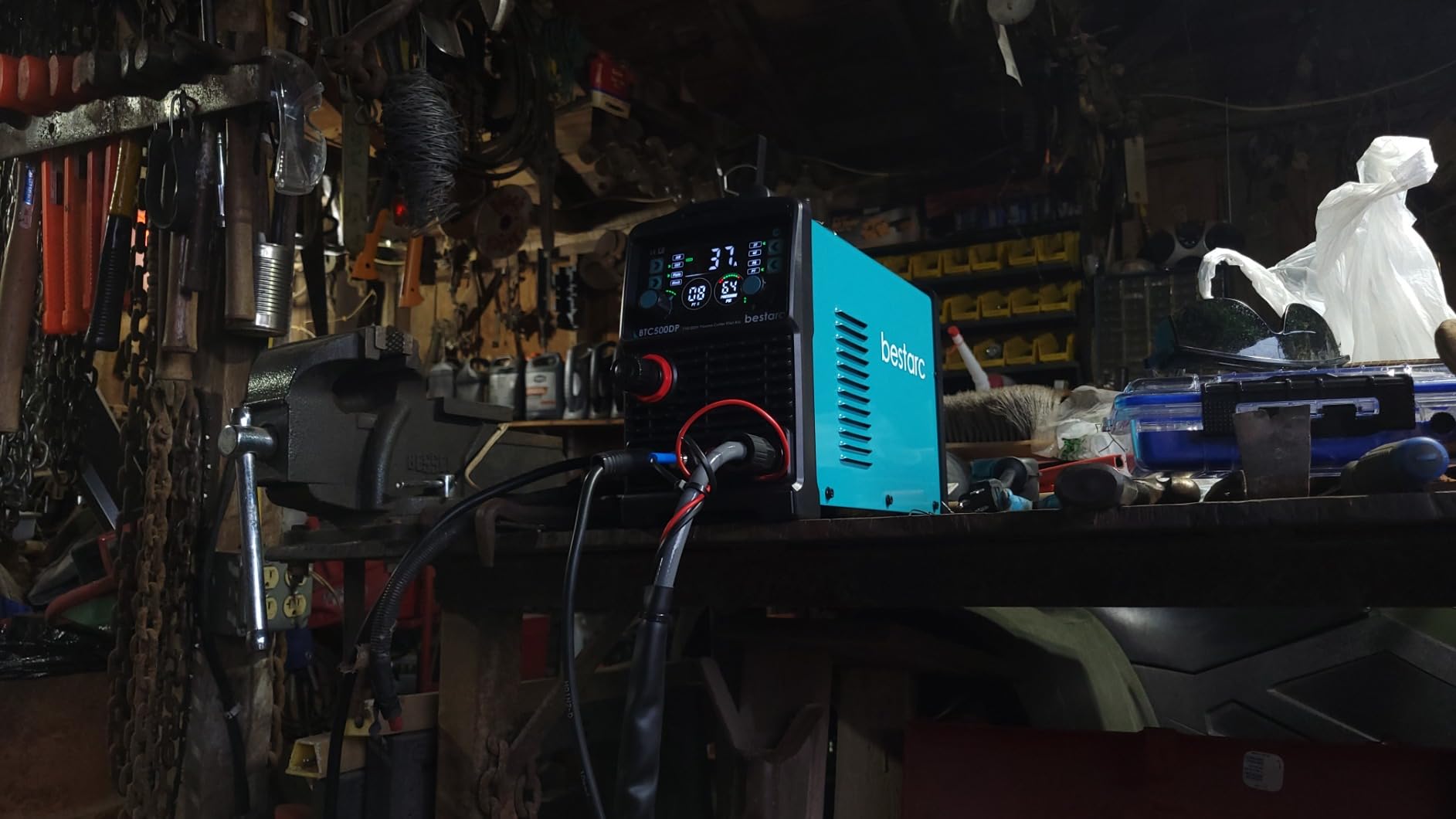 Bestarc Plasma Cutter Machine, Pilot Arc, 50A IGBT 110V 220V Dual Voltage customer photo 2