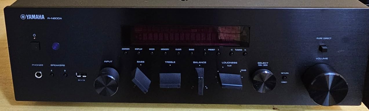 R-N600A Network Receiver with Streaming, Phono and Built-in DAC, Black customer photo 1
