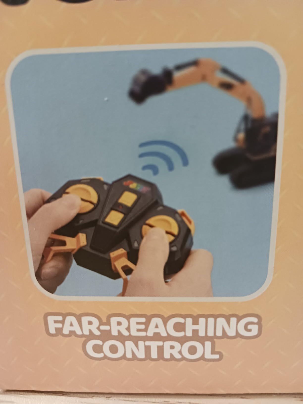 JOYIN Remote Control Excavator Toys for Boys, 2.4Ghz RC Play Excavator with Light, Construction Toys for Boys Birthday Gift 4-7 8-12 Year Old Kids customer photo 1