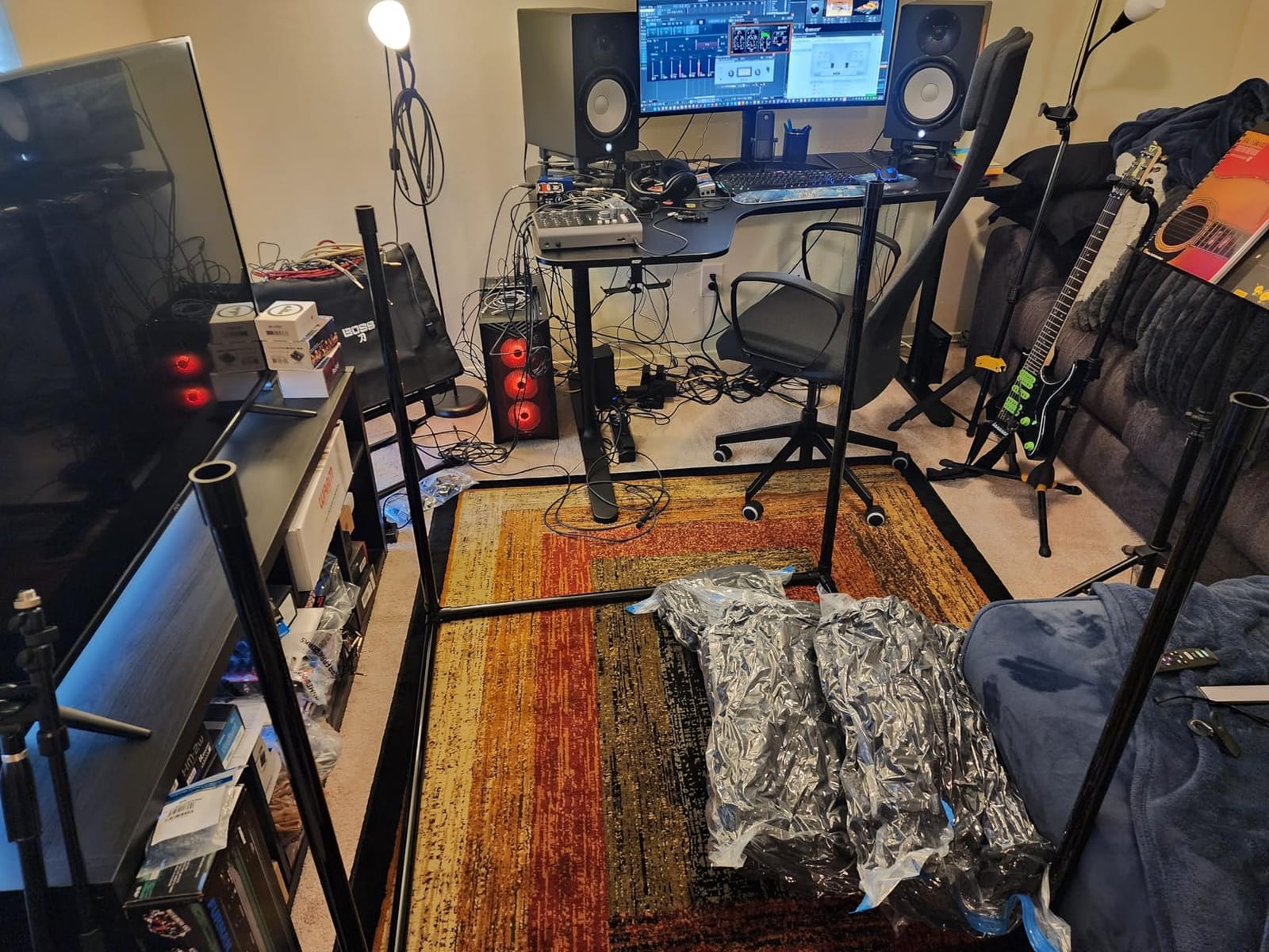 Portable Vocal Booth for Recording, Sound Booth for Home Studio customer photo 2