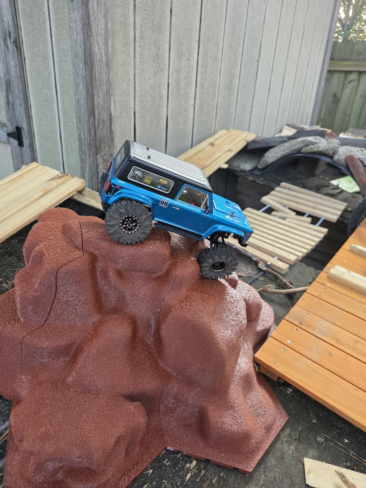 HOBBYPLUS CR-18P V3 Brushless Rushmore in Metallic Cyan - 1/18 Scale RC Truck Crawler with Off-Road RC Trucks Features, Portal Axles & Metal Gears - Ready-to-Run for Aged 15+ (1810416-V3) customer photo 1
