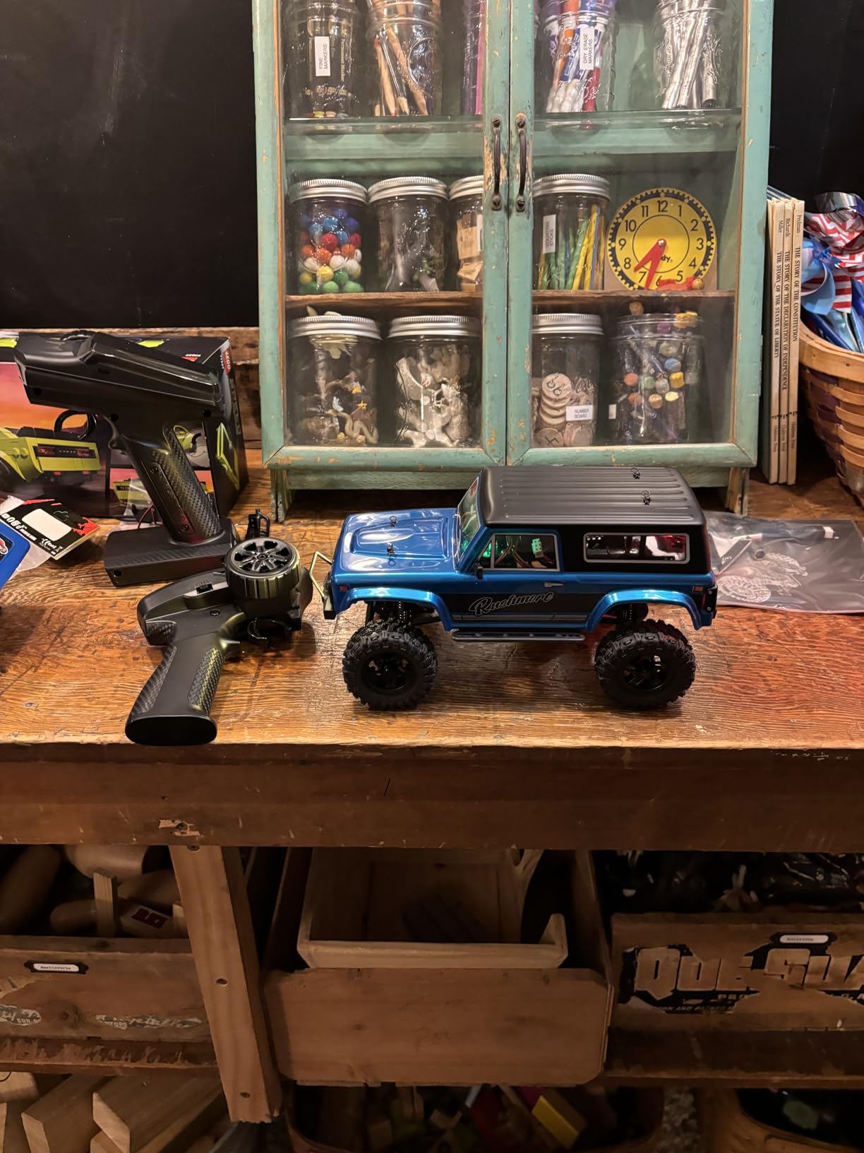 HOBBYPLUS CR-18P V3 Brushless Rushmore in Metallic Cyan - 1/18 Scale RC Truck Crawler with Off-Road RC Trucks Features, Portal Axles & Metal Gears - Ready-to-Run for Aged 15+ (1810416-V3) customer photo 2