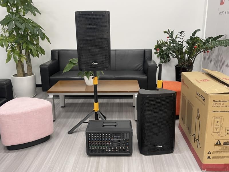 EXOTON MX-P12 Portable PA System with Dual 12