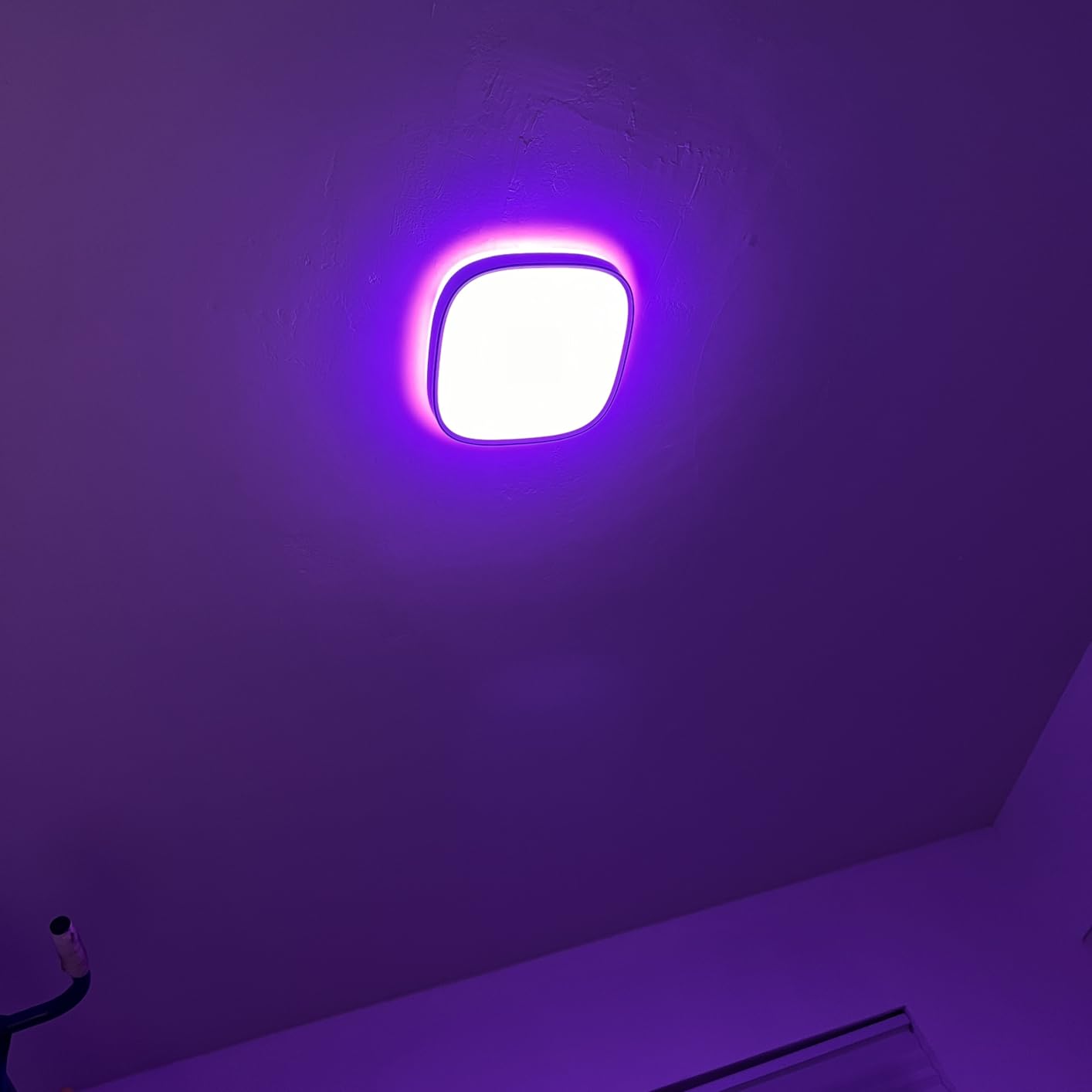 Govee Smart Ceiling Light, RGBWW and RGBIC 2400LM 12 Inch, Square 1 Pack customer photo 1