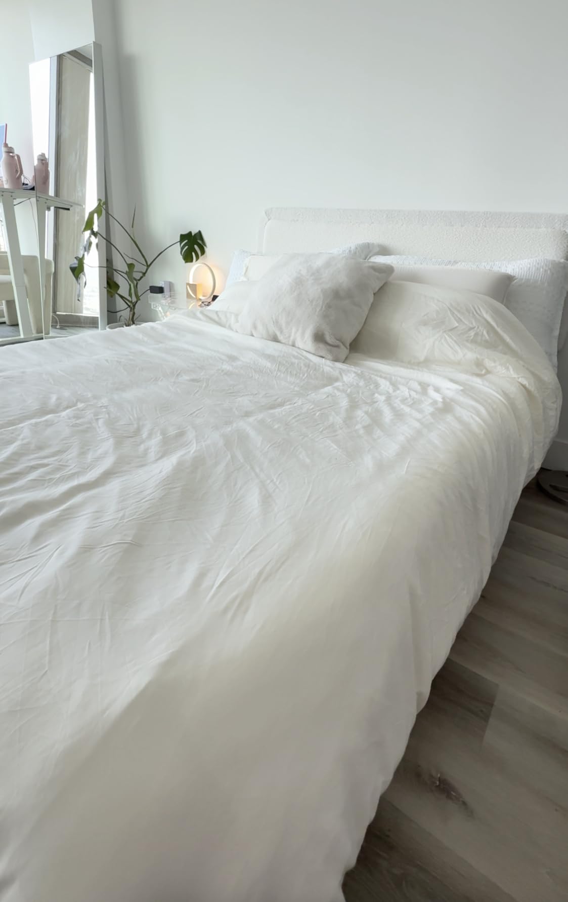 Bambaw 100% Viscose Derived from Bamboo Duvet Cover Queen Size – 3 Pieces Cooling Duvet Cover Queen Size Set, Soft & Breathable Bedding Set, No Comforter (Terracotta) customer photo 1