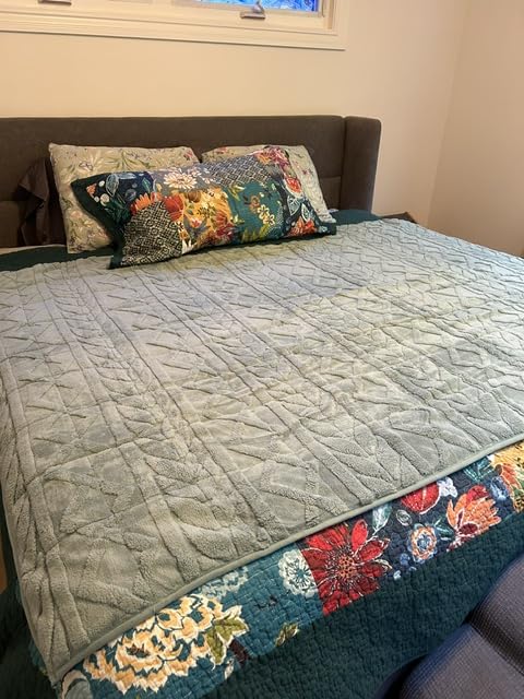 Cottonblue Jacquard Weighted Blanket for Adults Queen Size 15 lbs 60