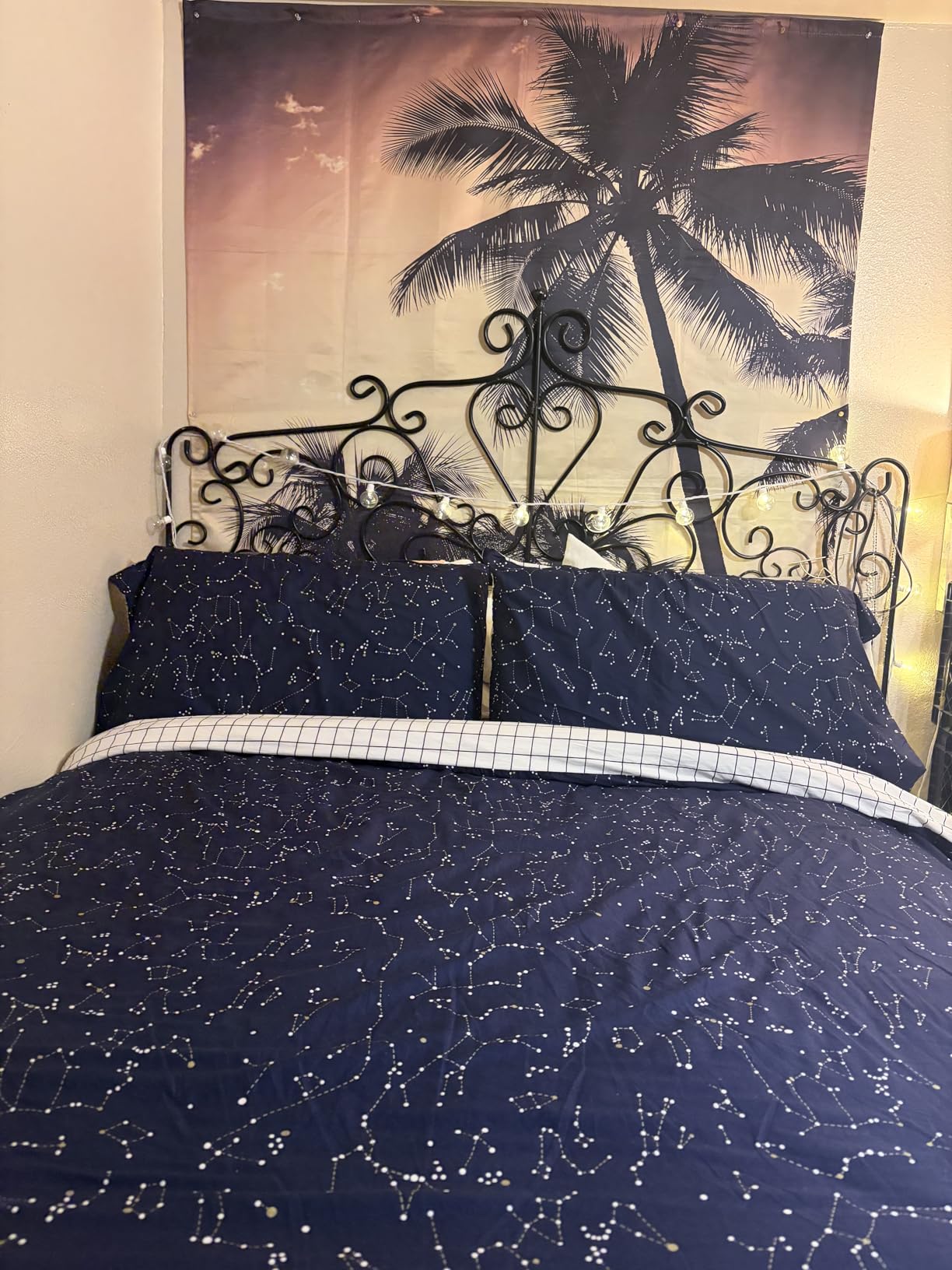 ECOCOTT Bedding 3-Piece Duvet Cover King Size, Silky Soft 100% Lyocell, Hypoallergenic & Eco-Friendly, Elegant Bloom (Soft Purple) Floral Pattern, Cooling & Breathable for Hot Sleepers customer photo 1