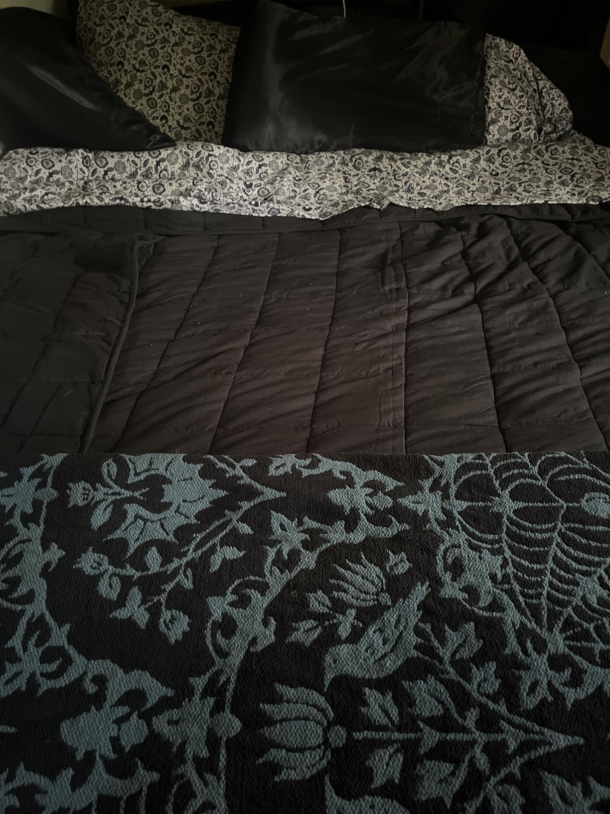 HomeSmart Weighted Cooling Blanket King Size 20 lbs, Soft Cooling Fabric customer photo 1