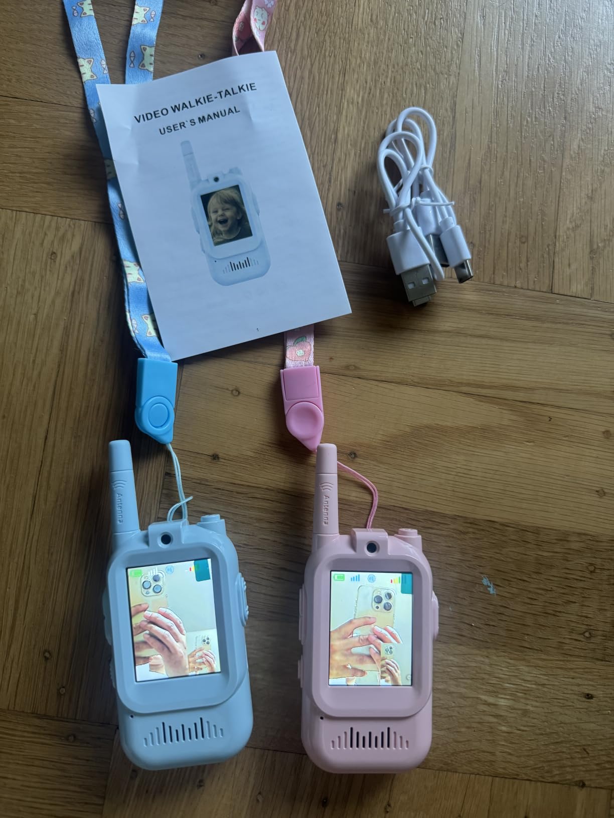 Kids Video Walkie Talkies, 2 Pack Long Range Toy Walkie-Talkie for Kids customer photo 1
