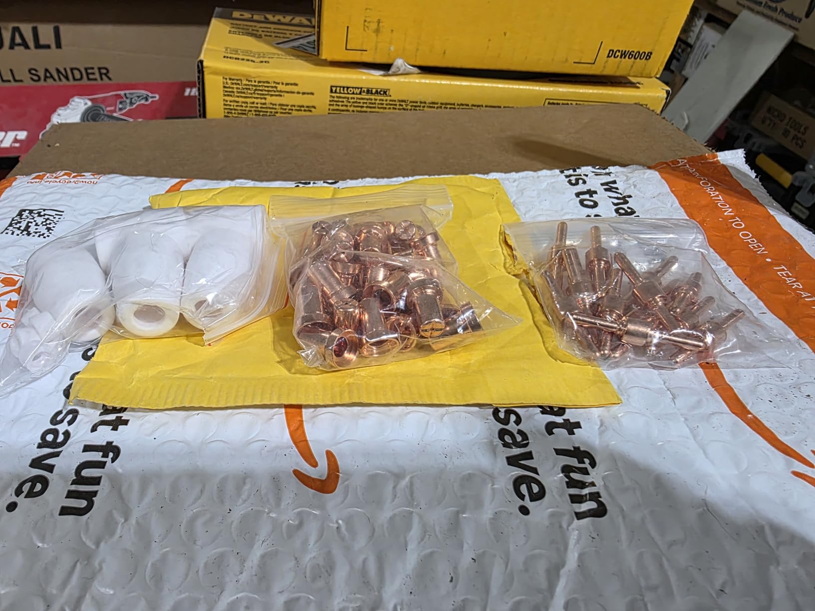 60PCS PT31 Plasma Cutter Consumables for CUT-40 CUT-50 PT-31 Torch Tips customer photo 1