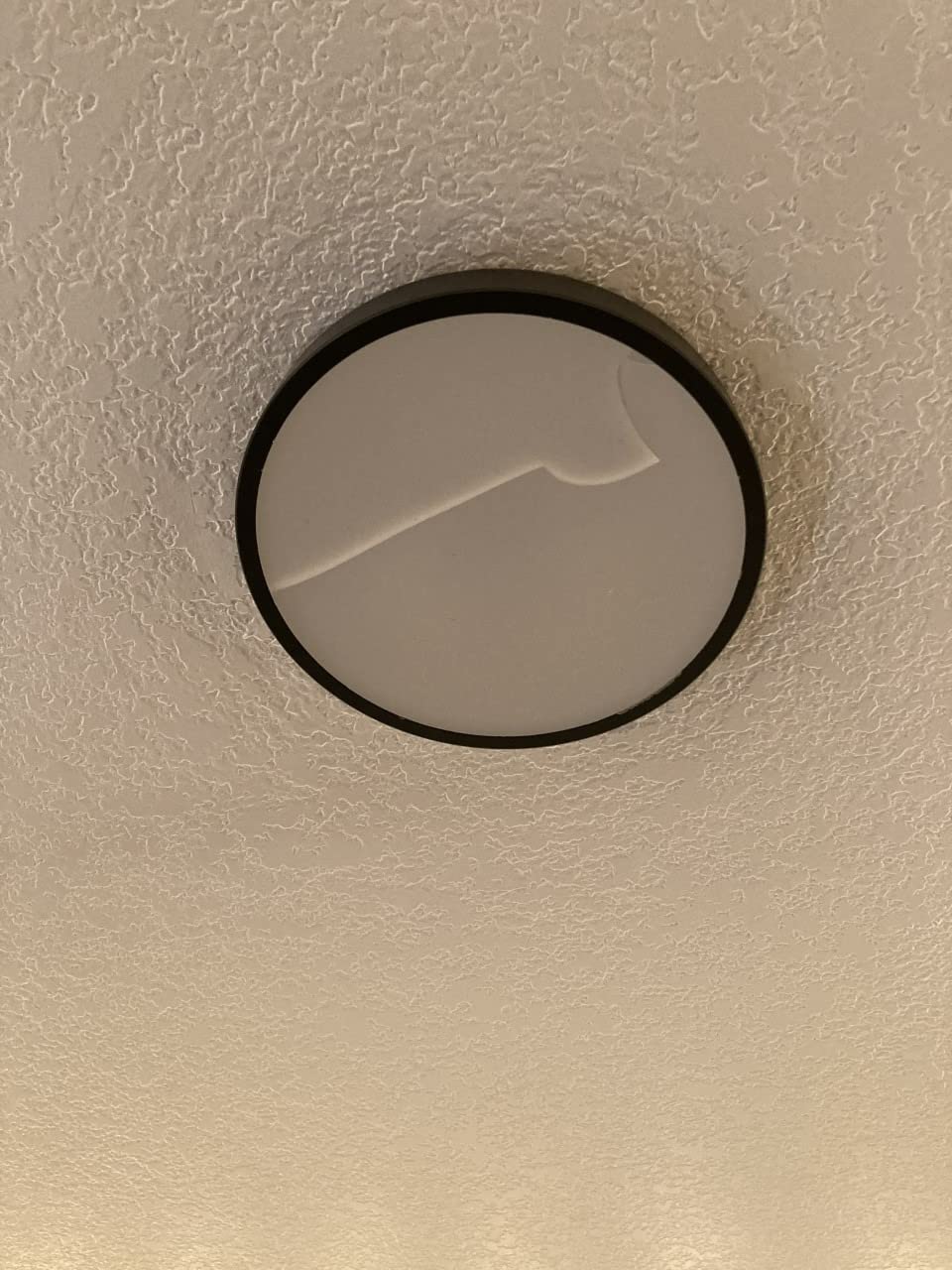 SOTTAE Smart Ceiling Light, 12 Inch RGBIC LED Flush Mount Ceiling Light Fixture – 16M Colors DIY Colors, Alexa & App Control, Dimmable 3000K-5000K Ceiling Light for Bedroom Living Room Entryway customer photo 2
