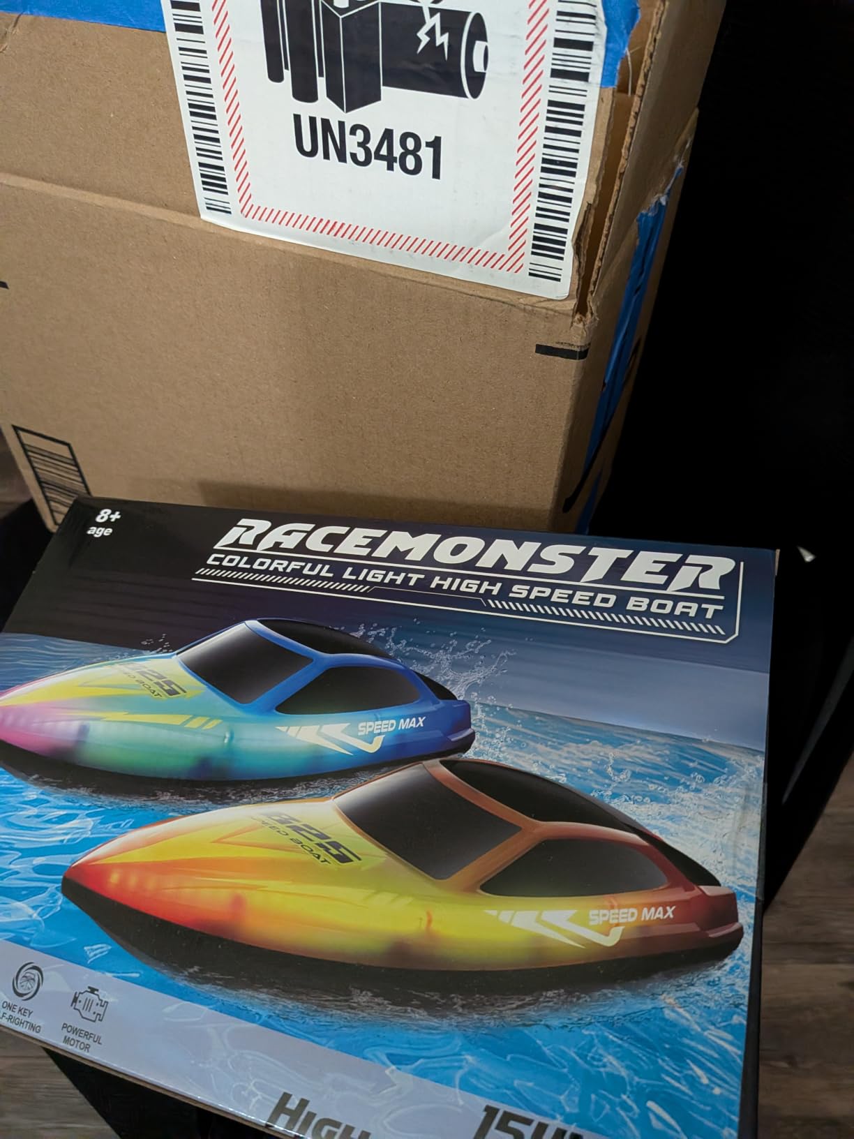 Remote Control Boat for Kids, RC Boats for Pool, Lake, River and Pond customer photo 2