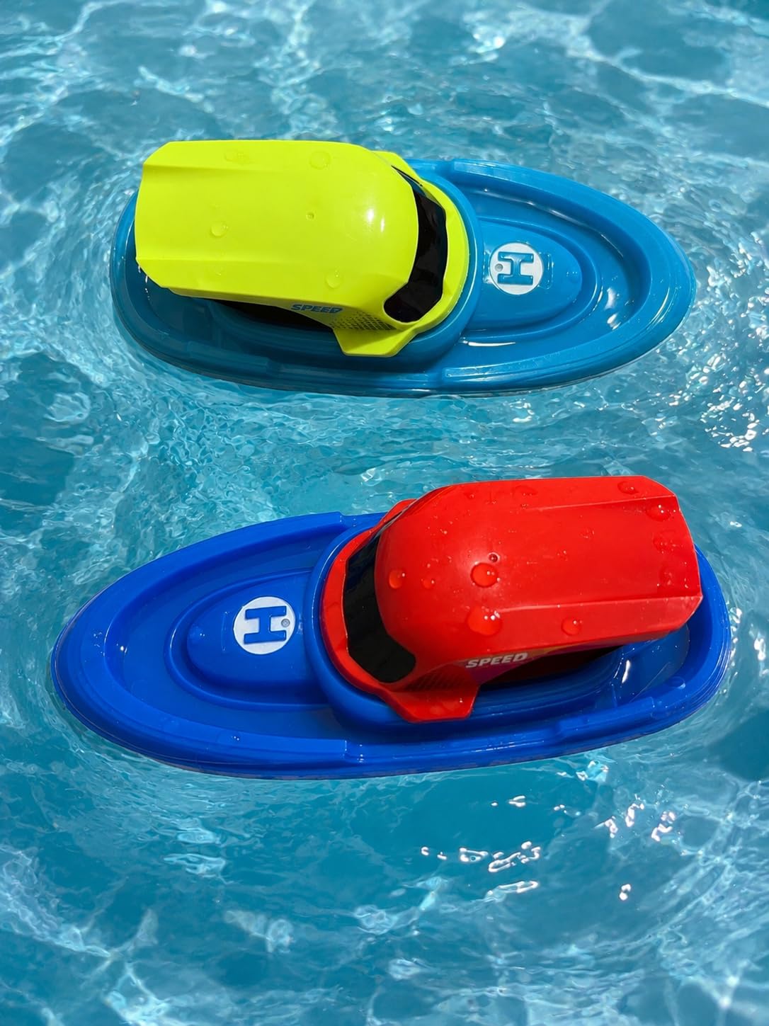 SYMA 2 Pack RC Boats for Kids, LED Lights, Water Spray, 40 Min Playtime customer photo 2