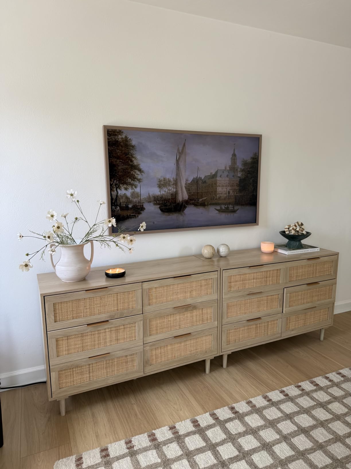 Hisense 75“ Hi-QLED S7 CanvasTV Series 4K UHD Google Smart Art TV (75S7SG, 2026 New) - 144Hz, Art Mode, Anti-Glare Panel, Dolby Vision HDR, Hi-Matte Display, Frame & UltraSlim Wall Mount Included customer photo 2