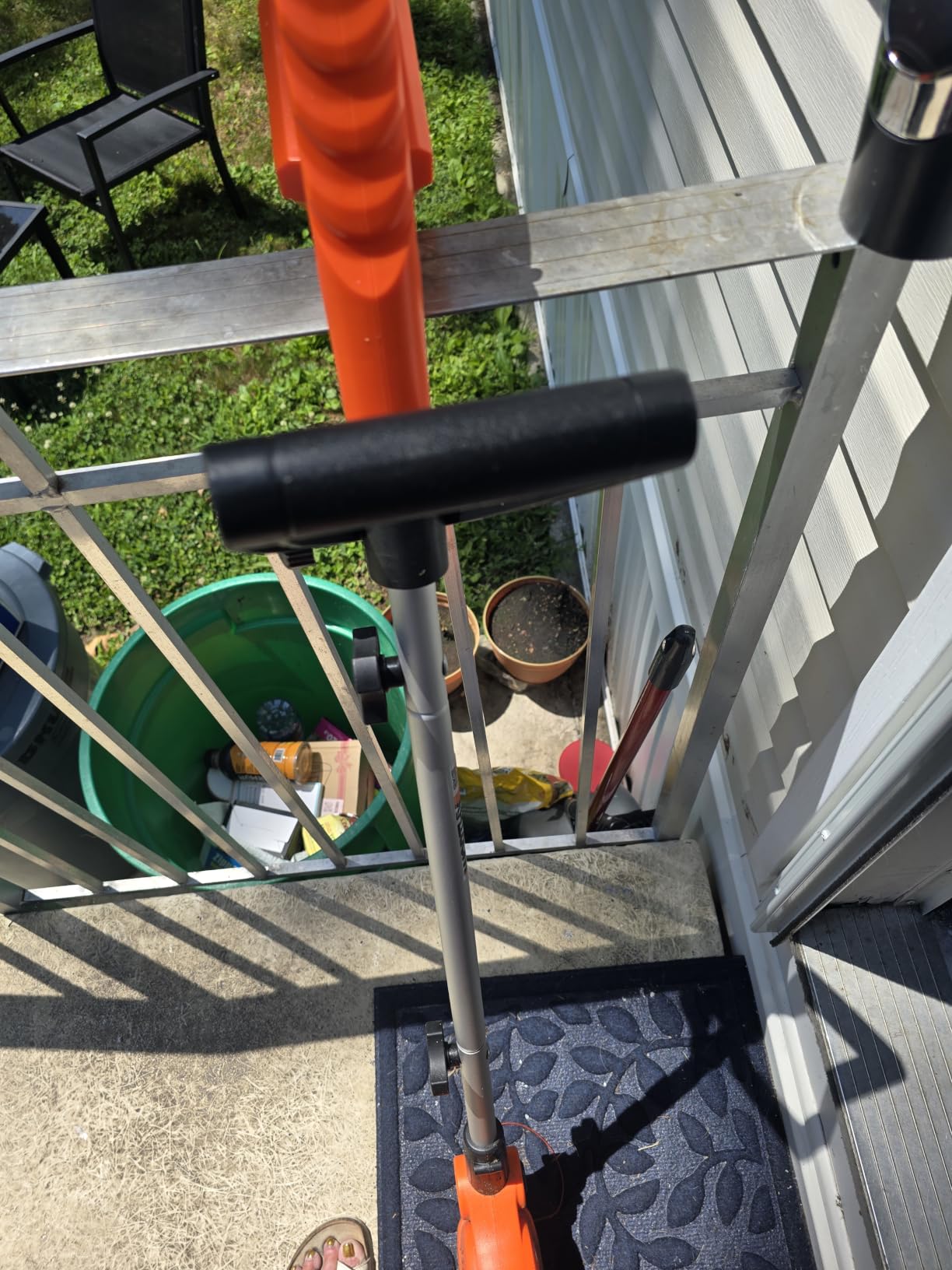 Battery Powered Weed Wacker Cordless Lightweight for Seniors & Small Lawns customer photo 2