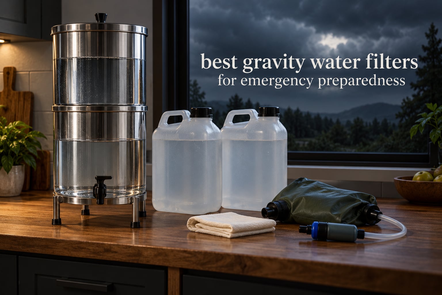 best gravity water filters for emergency preparedness