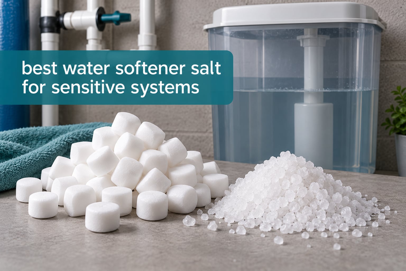 best water softener salt for sensitive systems