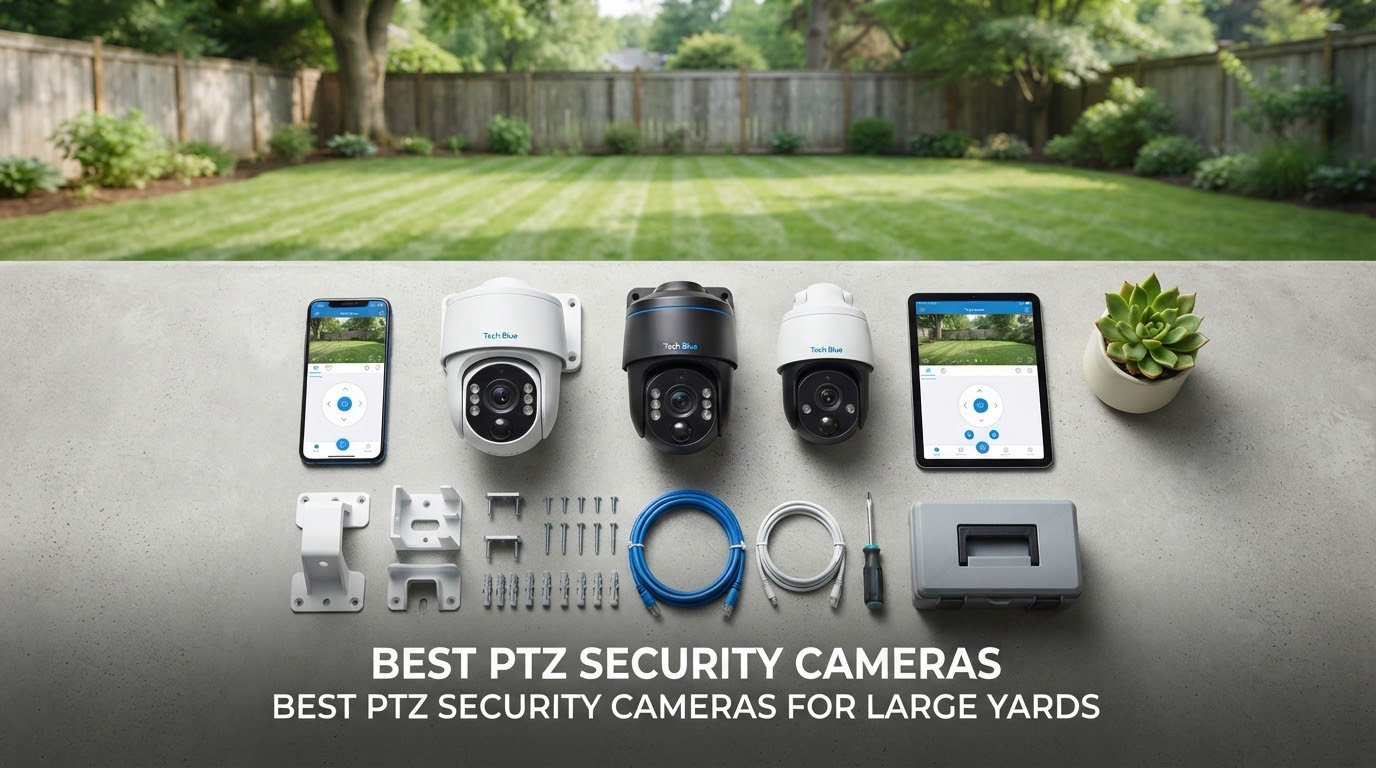 best ptz security cameras for large yards