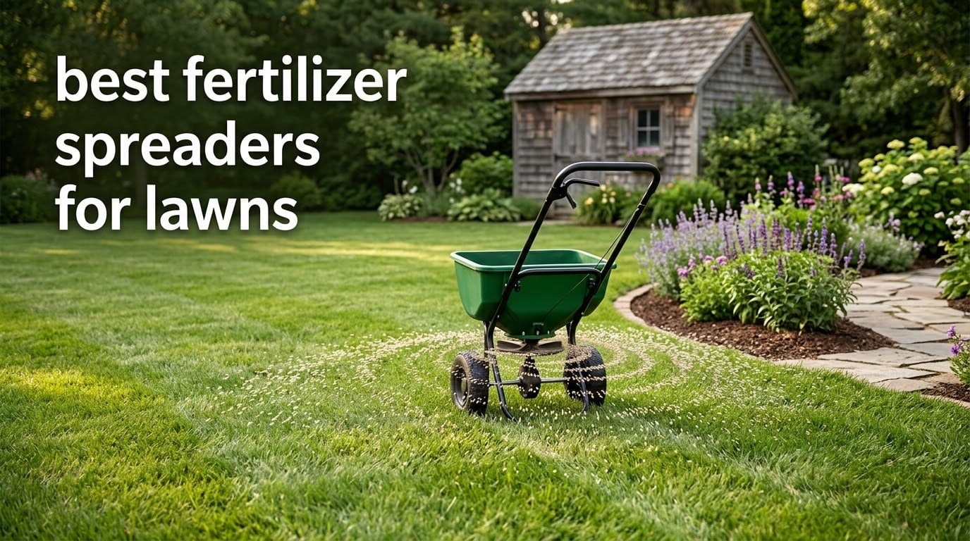 best fertilizer spreaders for lawns