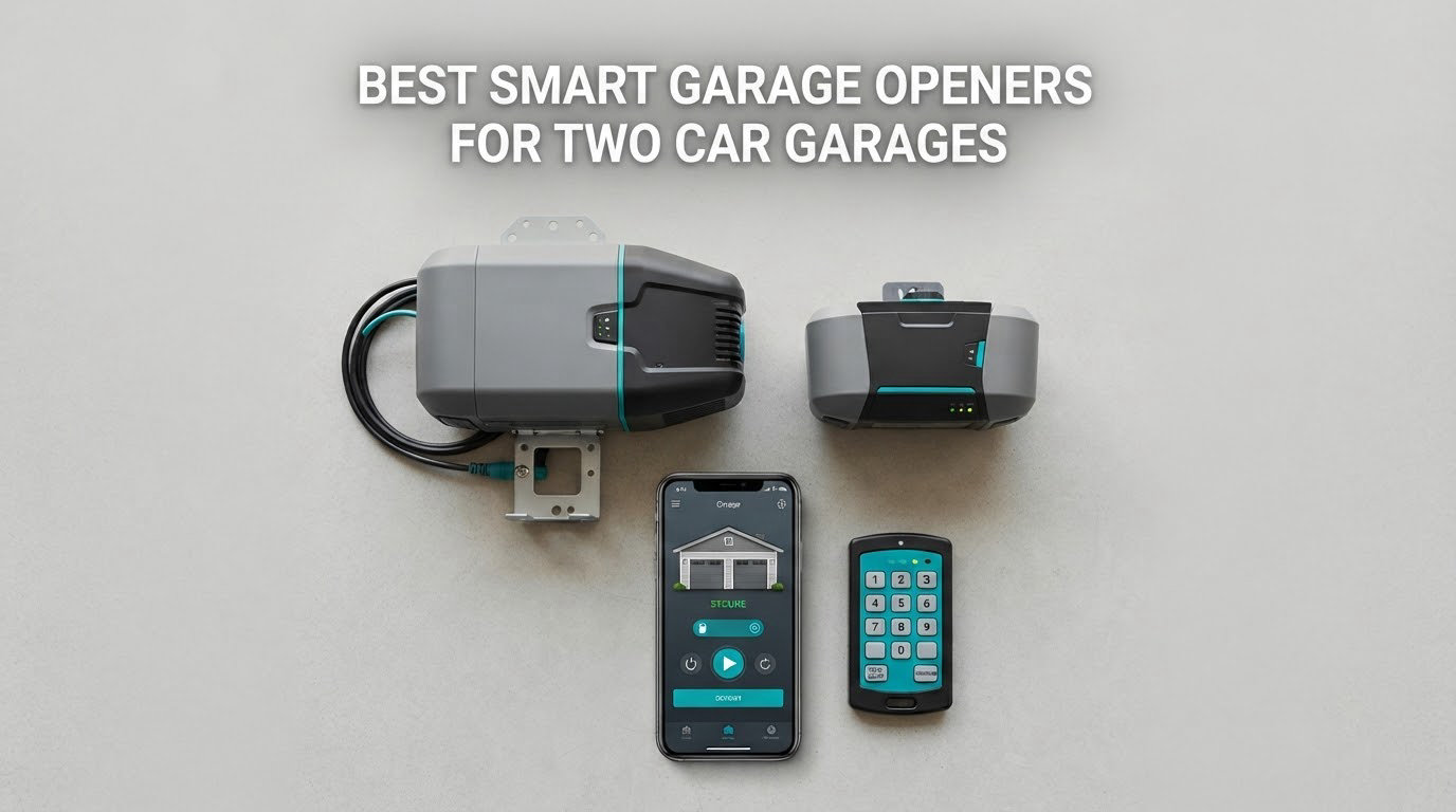 best smart garage openers for two car garages