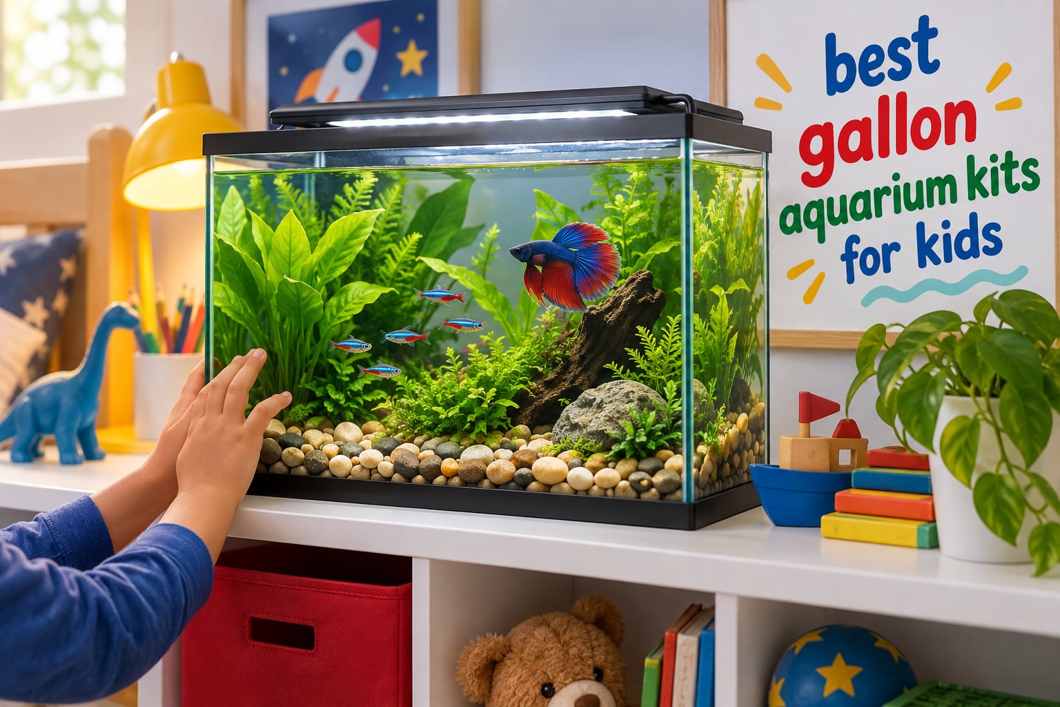 best 10 gallon aquarium kits for kids