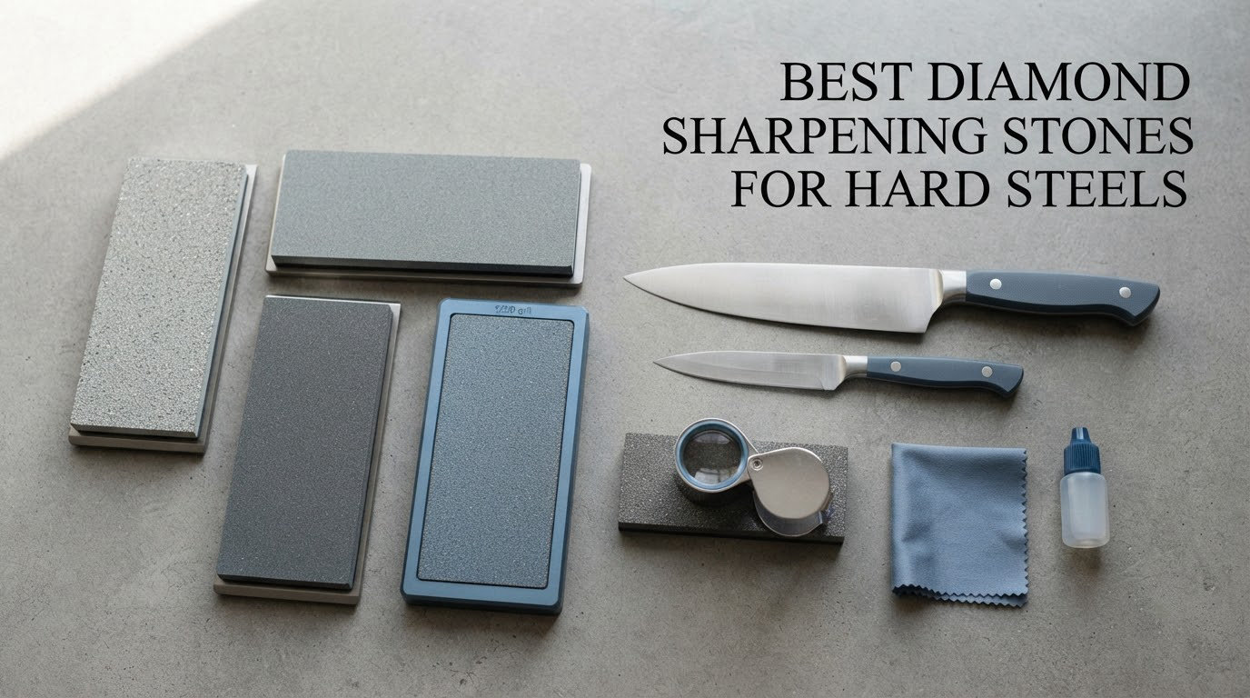 best diamond sharpening stones for hard steels