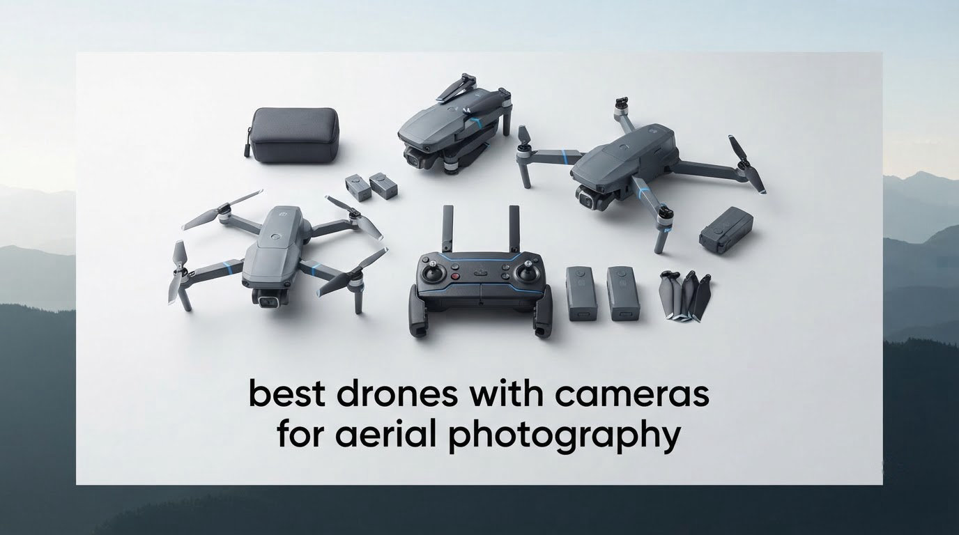 best drones with cameras for aerial photography